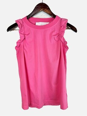 Victoria Beckham | Ruffle Sleeve Muscle Tee, XS